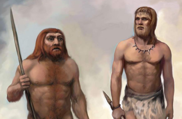 Неандерталец и кроманьонец