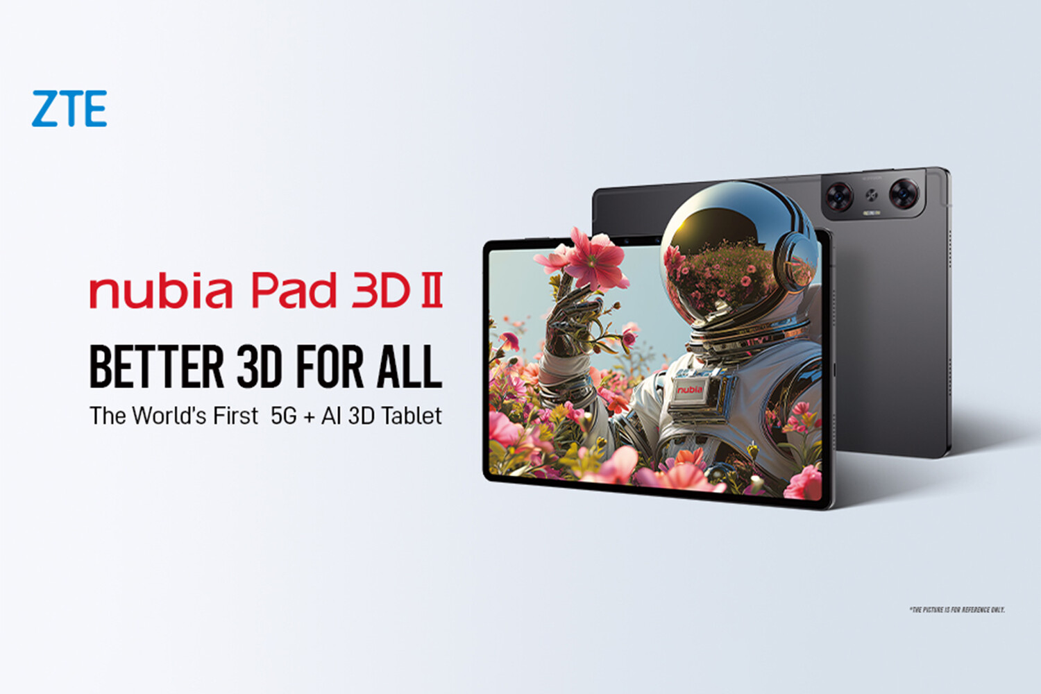 Представлен 3D-планшет nubia pad 3D II, для которого не нужны специальные  очки - Газета.Ru | Новости