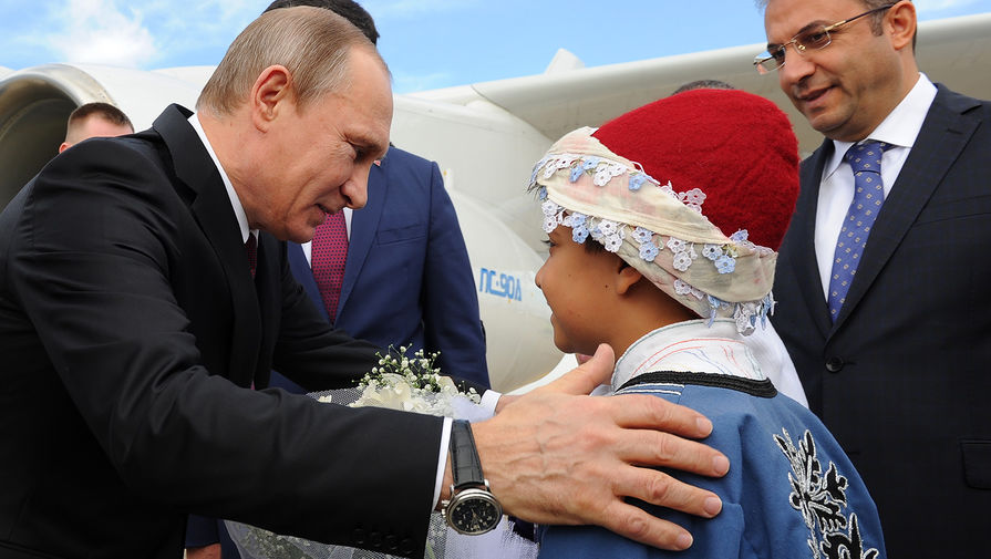 Президент России Владимир Путин прилетел в&nbsp;Турцию для&nbsp;участия в&nbsp;саммите G20