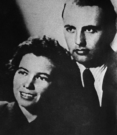 Михаил Горбачев и Раиса Горбачева в молодые годы. Фото 1953–1954 годов