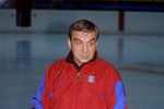 Тренер сборной команды России по хоккею Евгений Зимин, 1966 год