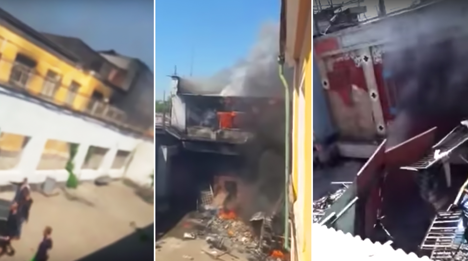 Ситуация у колонии общего режима №51 в Одессе, 27 мая 2019 года