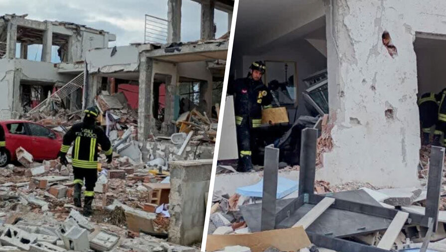 В Риме произошел взрыв газа