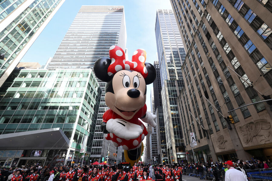 На&nbsp;параде в&nbsp;честь Дня благодарения в&nbsp;Нью-Йорке, 27&nbsp;ноября 2025&nbsp;года